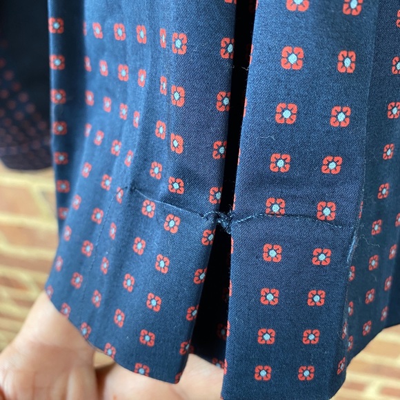 TORY BURCH Lane Back Pleated Bifabric Windbreaker Removable Hoodie Jacket - Picture 7 of 16